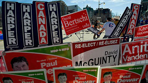 Voters from ridings across the country who spoke to CBC News describe receiving misleading automated calls with incorrect polling station changes after receiving Conservative Party calls. 